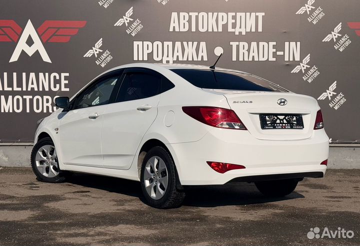 Hyundai Solaris 1.6 AT, 2016, 133 200 км