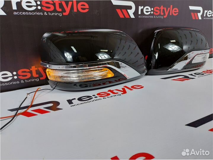 Накладки на зеркала Toyota Land Cruiser 200 K605