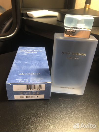 Туалетная вода dolce gabbana light blue intense