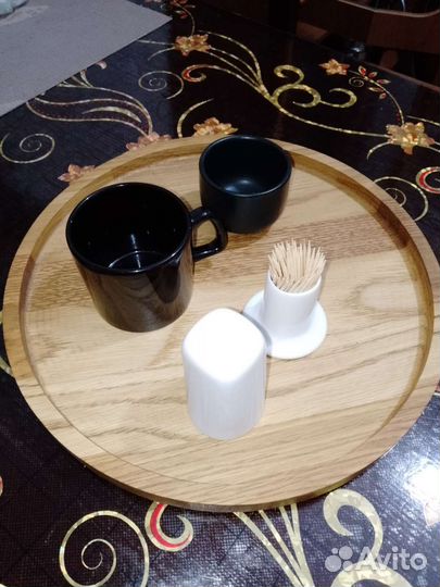 Поднос из дерева (дуб)