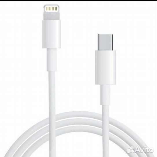 Кабель Apple Lightning белый 1 м оригинальный