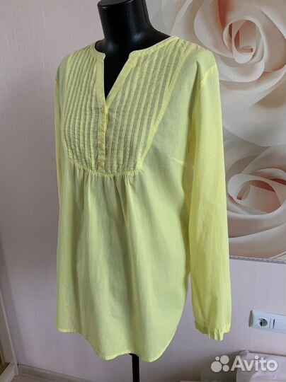 Блузка рубашка из тонкого хлопка