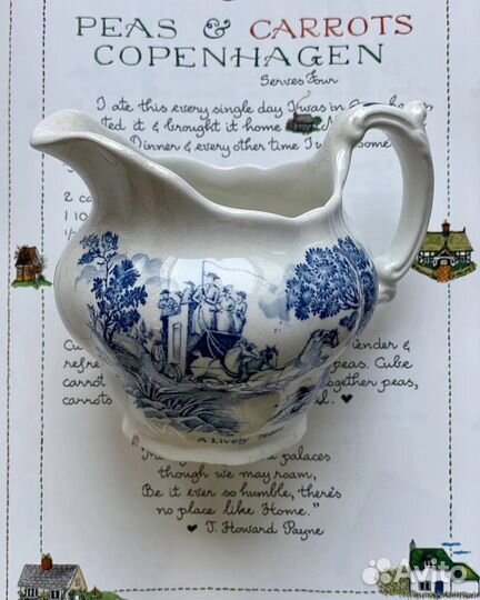 Винтажные молочники и сахарницы в ассортименте