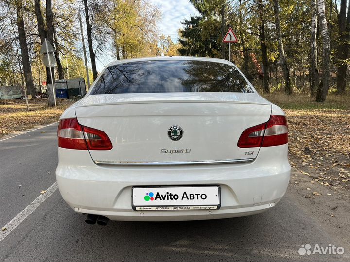 Skoda Superb 1.8 AT, 2012, 169 530 км