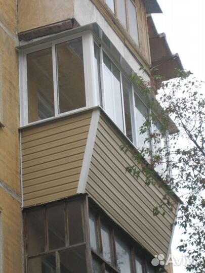 Остекление, обшивка, утепление балконов и лоджий