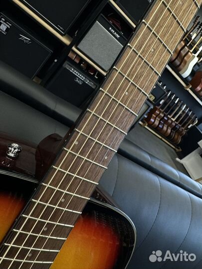 Fender CD-60 Sunburst акустическая гитара (Новая)