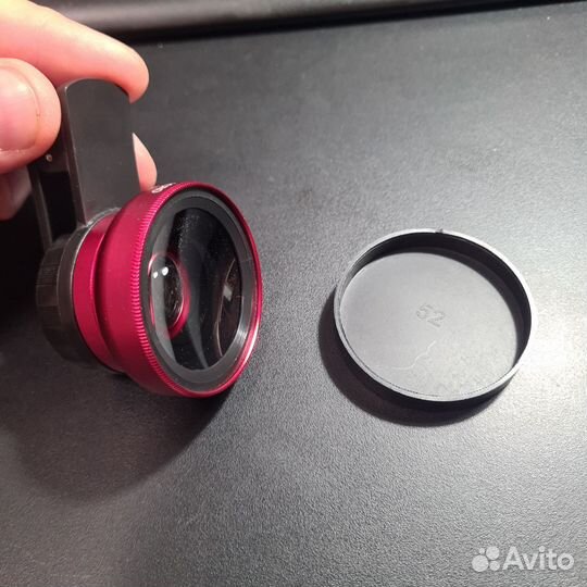 Объектив на прищепке wide angle, macro