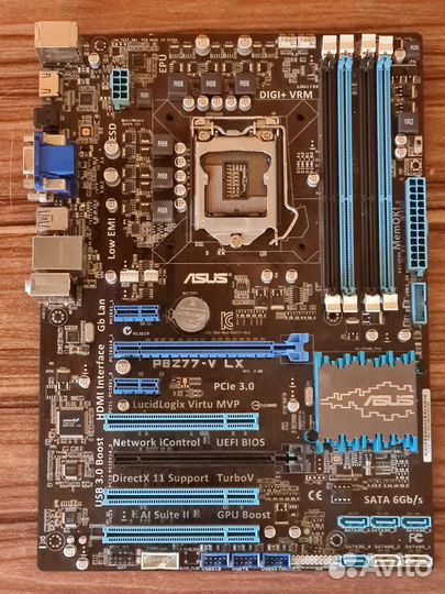 Материнская плата Asus P8Z77-V LX