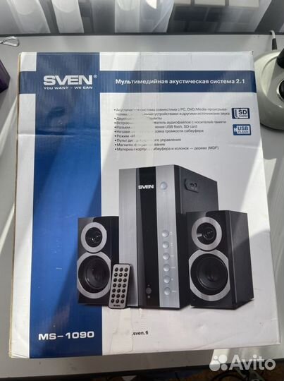 Акустическая система 2.1 sven MS - 1090
