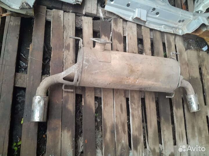 Глушитель задняя часть. Mazda.CX 7.CX-7. CX7