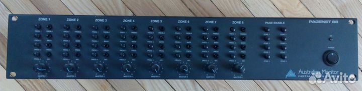 PageNet88 8-зонный микшер-усилтель, трансляционный