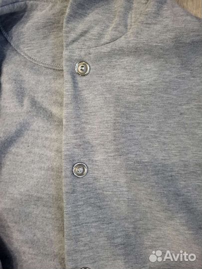 Трикотажный кардиган для девочки 116 утепленный