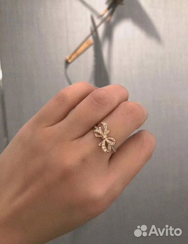 Золотое кольцо Tiffany 7 гр 0.9 ct