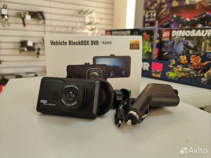 Автомобильный Видеорегистратор mega T626 Black