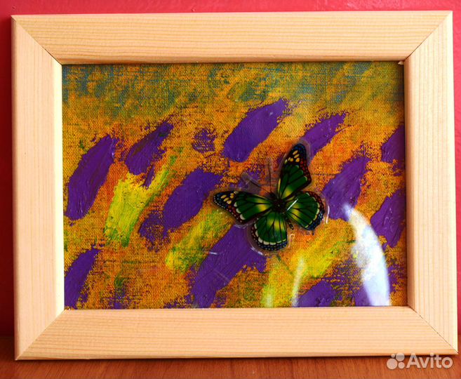 Бабочки. размер 16,5*21.5-картины