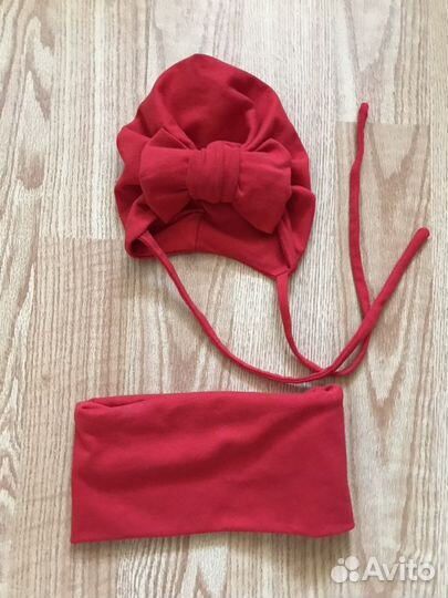 Комплект шапка+снуд