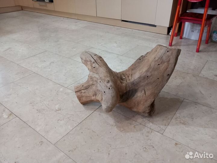 Коряга для аквариума.Кап дерева. Вес 6 кг.Сухая