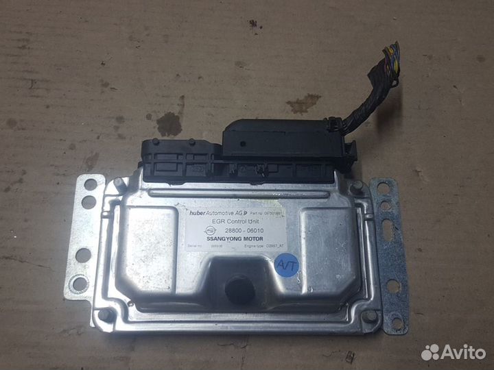 Блок управления двигателем ssangyong korando