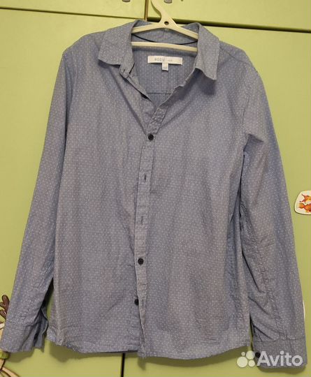 Рубашка школьная 164 170 для мальчика