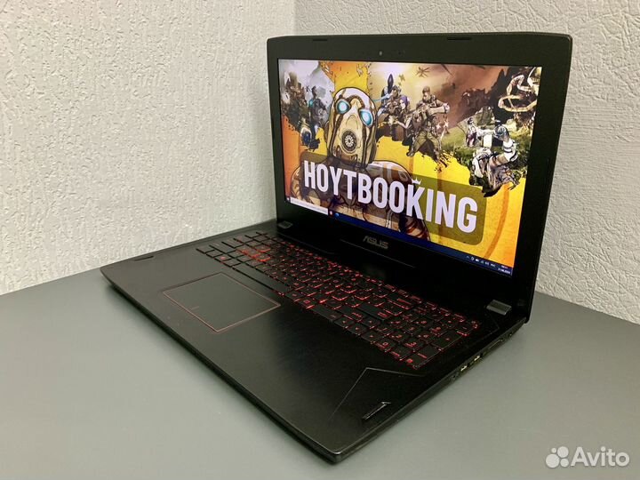 Дерзкий, игровой ноутбук asus/GTX-1060/i7/FullHd
