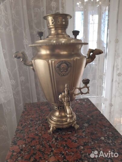 Самовар на дровах тульский