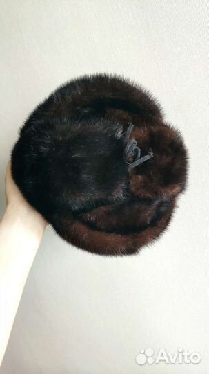 Шапка мужская из норки