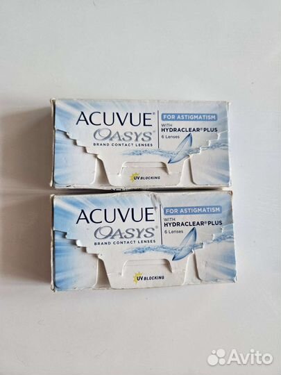 Продам линзы Acuvue Oasys