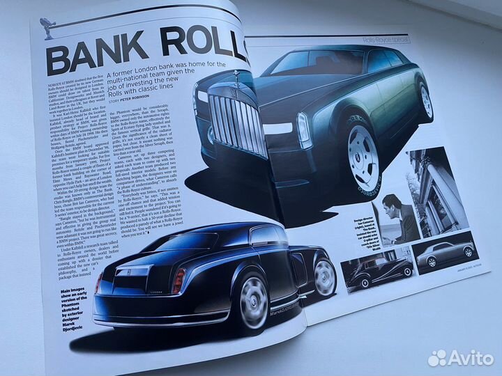 Журнал Rolls-Royce Phantom (янв. 2003)