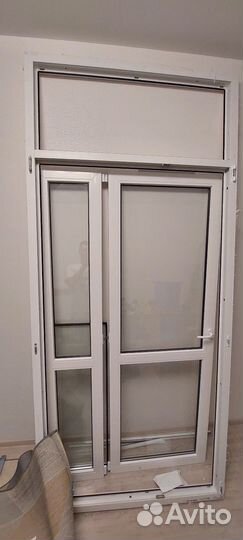 Дверь пластиковая пвх балконная
