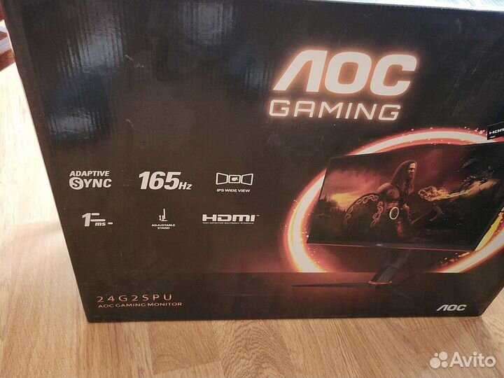 Aoc 24g2spu 165hz игровой