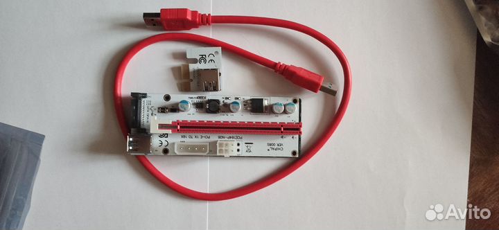 Chipal VER008S PCI-E Райзер-карта 008S PCI Expres