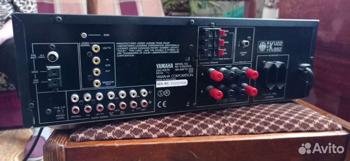 Ресивер Yamaha RX-v390rds