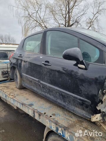 Двери пежо 308 черные