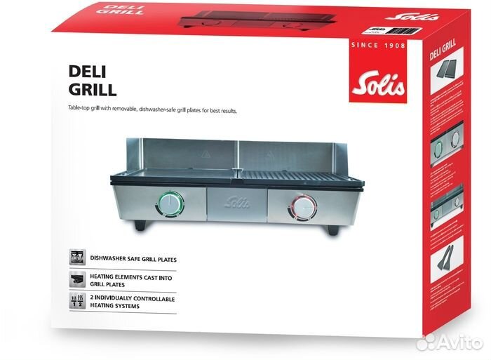 Открытый гриль solis Deli Grill (Typ 7951)