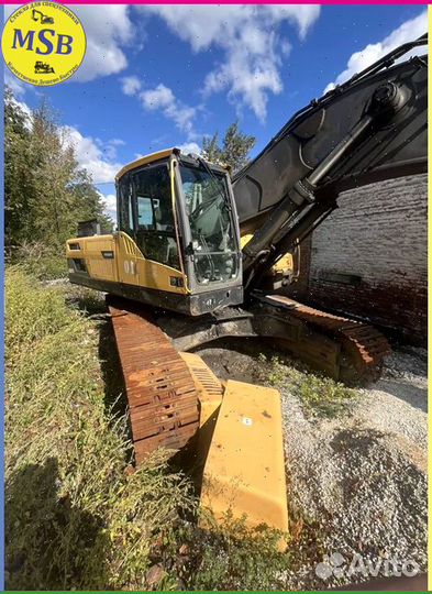 Левое стекло на Volvo EC480