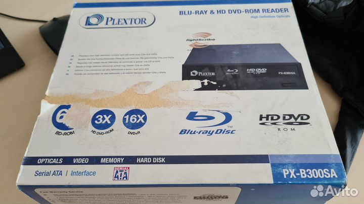 Hd dvd-rom blu-ray rewriter pextor