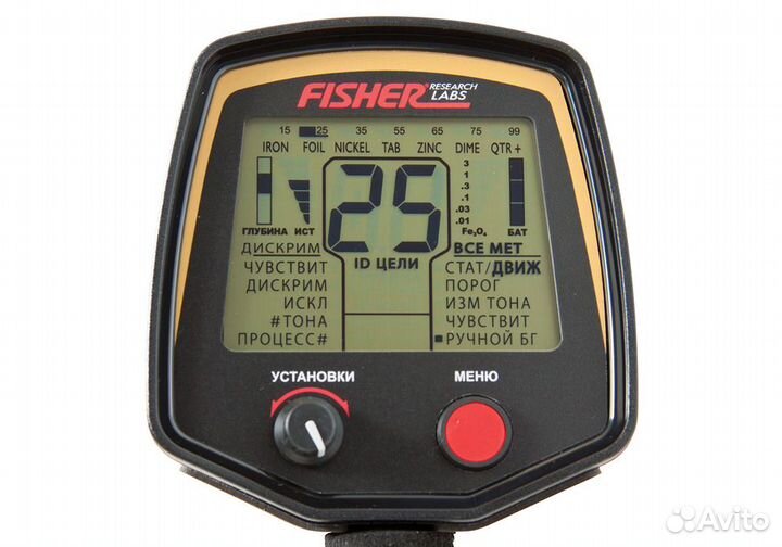 Металлоискатель Fisher F75 Special Edition Black с