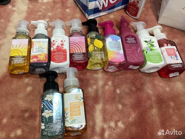 Bath and body works мыло