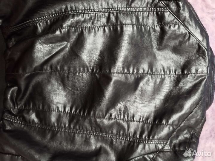 Куртка кожаная