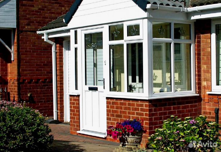 Пластиковые двери