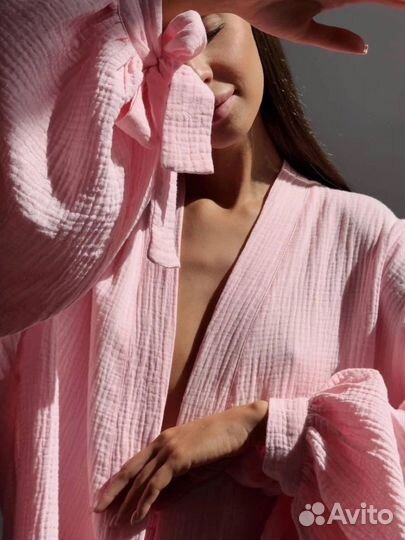 Костюм из муслина кимоно