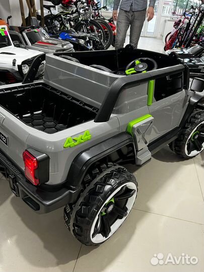 Детский электромобиль Jeep Wrangler II хит продаж