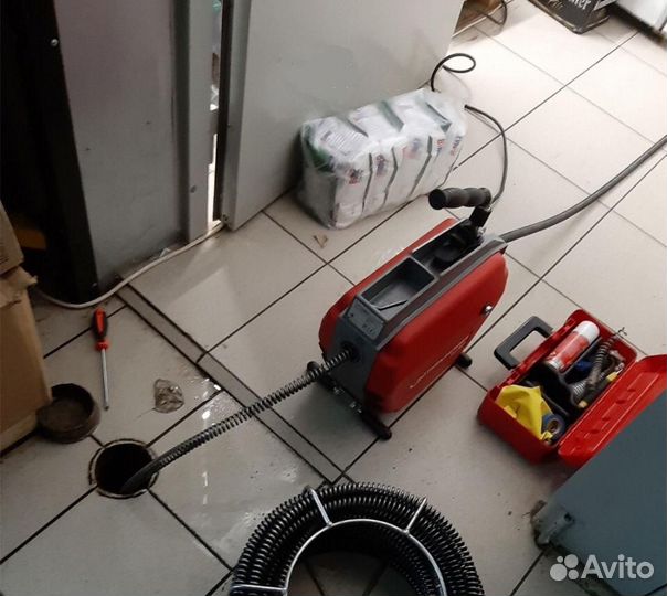 Аппаратная прочистка канализации и засоров 24/7