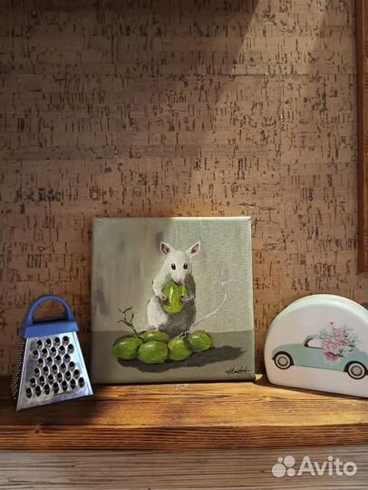 Картина мышка