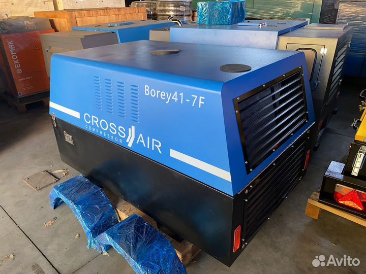 Дизельный компрессор Crossair Borey 41-7