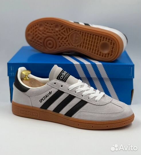 Кроссовки мужские Adidas Spezial white белые