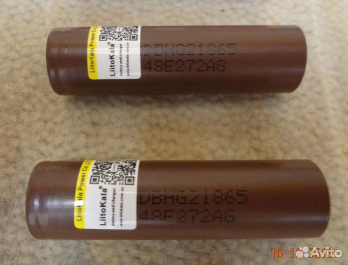 Новые 18650 аккумуляторы