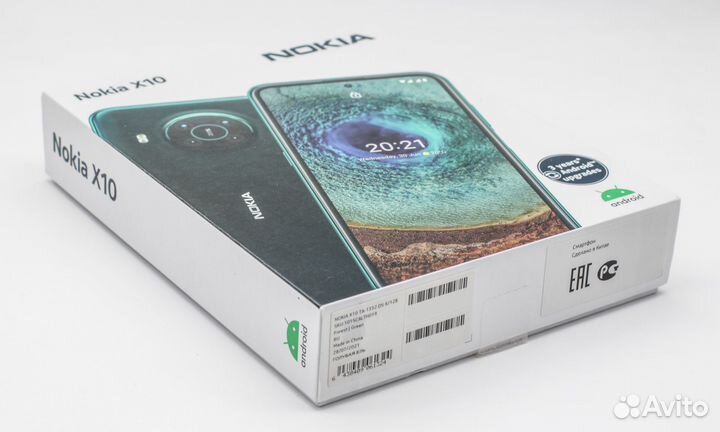 Nokia X10, 6/128 ГБ