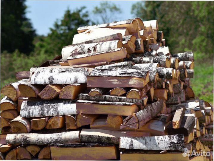 Дрова ольховые колотые
