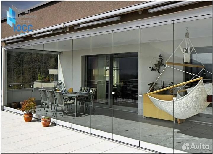 Безрамное остекление